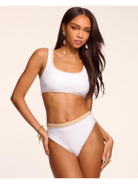 Maeve Braided Scoop Neck Bikini Top