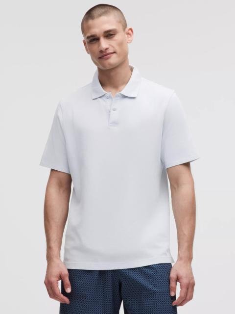 Cotton Pique Short-Sleeve Polo Shirt