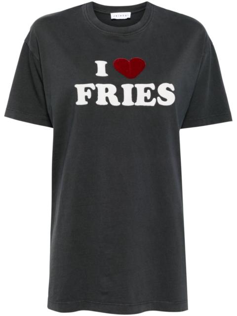 fries-appliquÃ© t-shirt