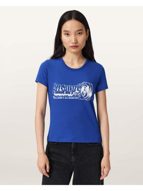 WILLIAMS X ALLSAINTS BURNOUT STEVIE T-SHIRT
