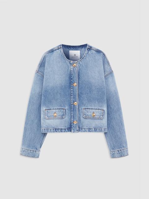 Blanche Jacket - Caspian Blue