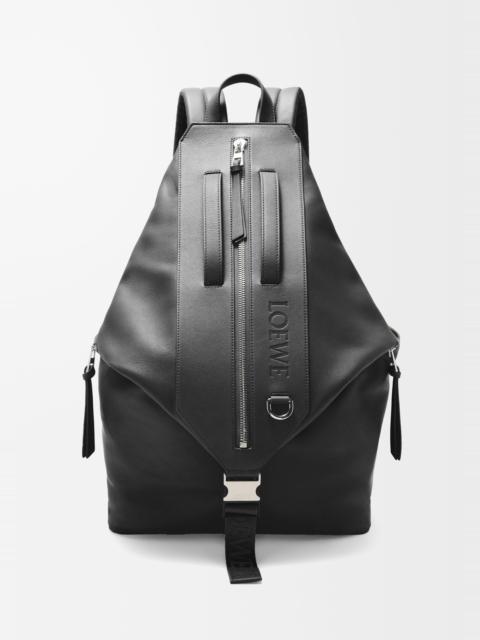 Convertible backpack in classic calfskin