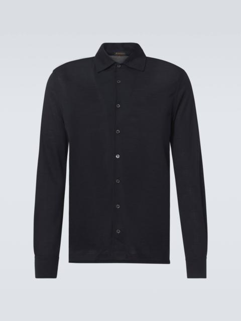 Wool shirt