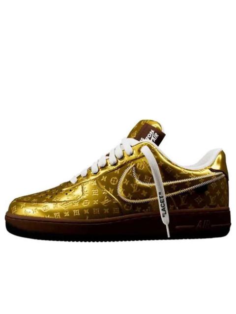 Nike x Louis Vuitton Air Force 1 Low 'Metallic Gold' 1A9VG3