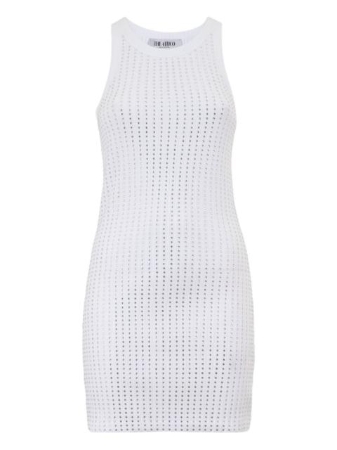 crystal-embellished tank dress