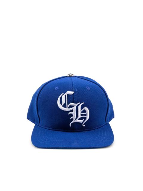 logo-embroidered cap