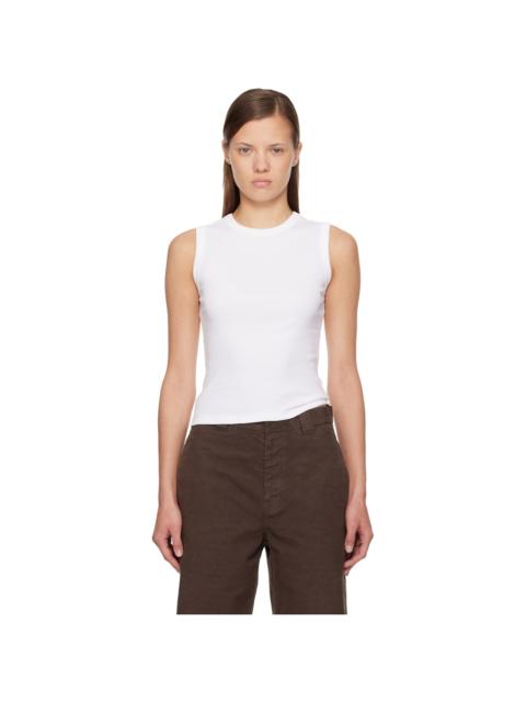 White Esmé Tank Top