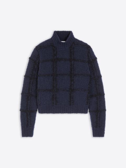 TEXTURED WOOL SWEATER