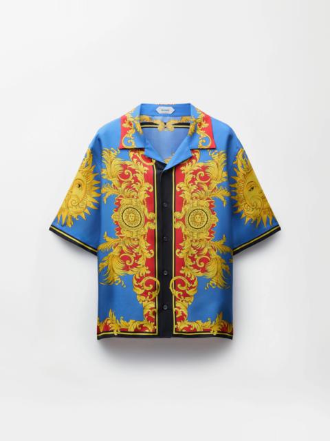 Printed Silk Twill Shirt