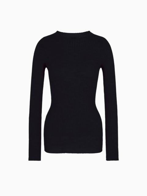 Cashmere crew-neck jumper