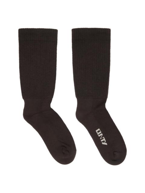 Gray Concordians Knee High Socks