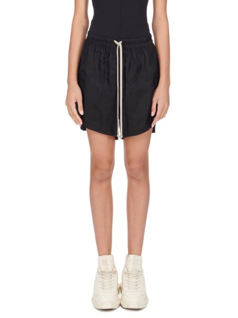 Black Drawstring Shorts