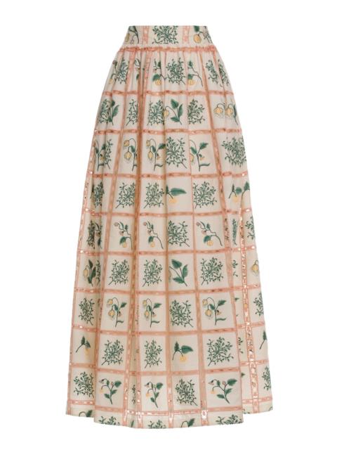 Tangelo Uchuva Maxi Skirt