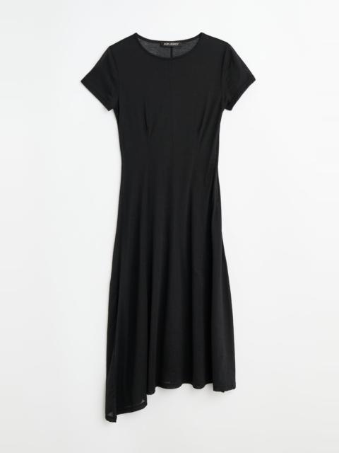 Ragged Dress Black Stocking Jersey