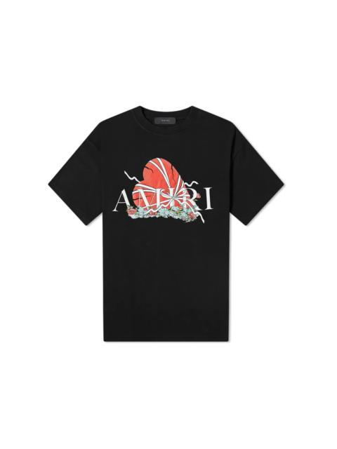 AMIRI Broken Heart Tee Black