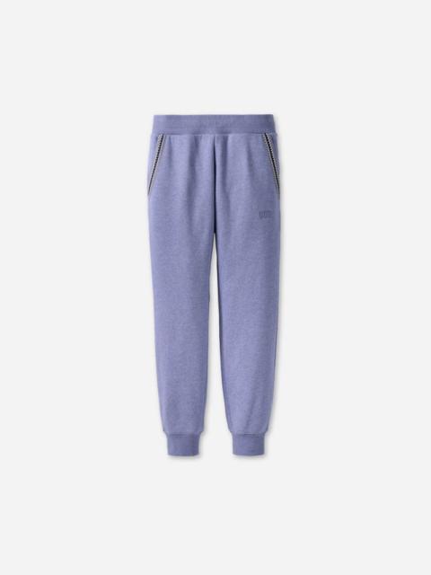 ® Men's Tasman Jogger Cotton Blend/Recycled Materials Bottoms in Dusted Iris Heather