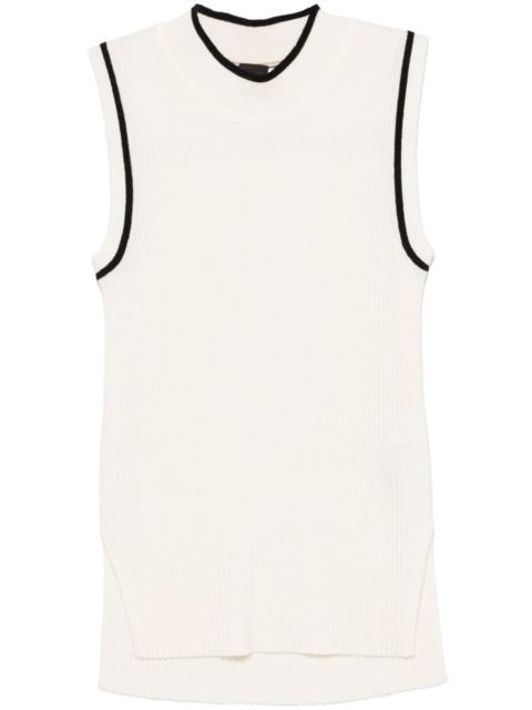 stripe-detail tank top