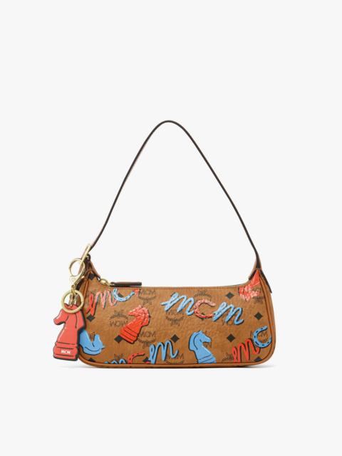 Year of the Horse Aren Shoulder Bag in Visetos