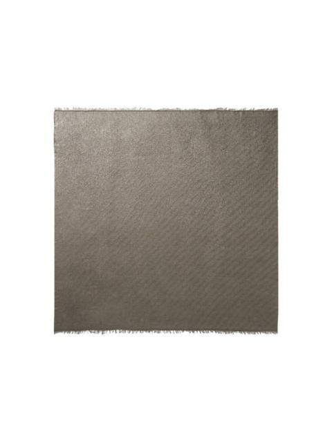 metallic fringed scarf