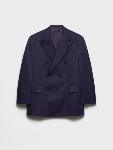 Double-breasted cotton jacket