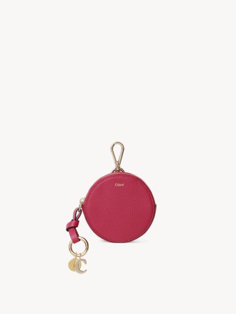 ALPHABET SMALL ROUND PURSE