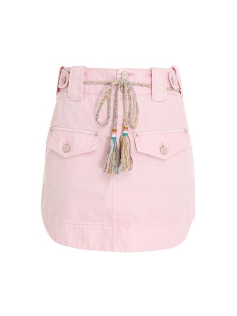 TIGGY UTILITY DENIM SKIRT