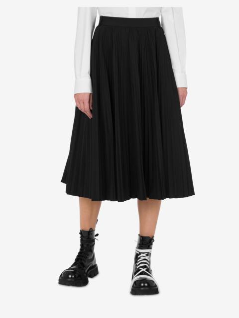 COTTON BLEND FLANNEL SKIRT