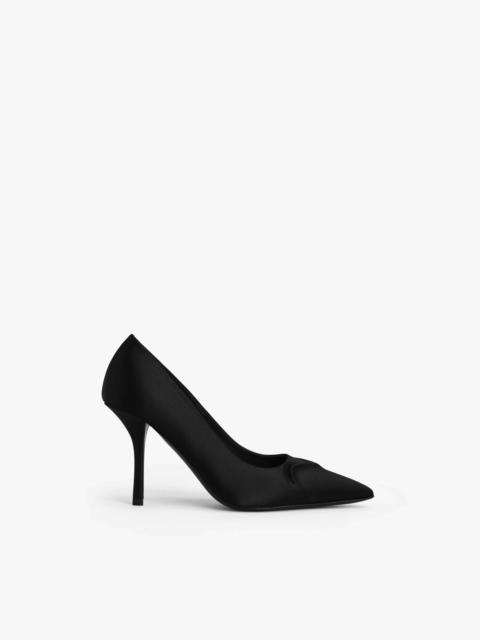 LE CŒUR 3D PUMPS IN SATIN