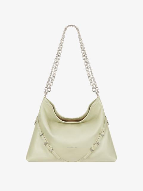 MEDIUM VOYOU CHAIN BAG IN LEATHER