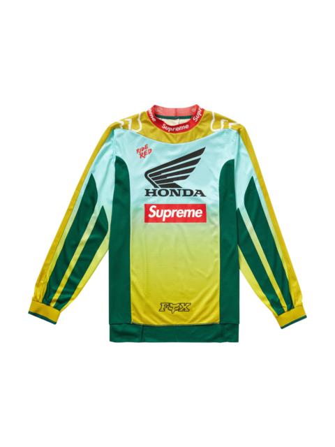 Supreme Honda Fox Racing Moto Jersey Top Moss