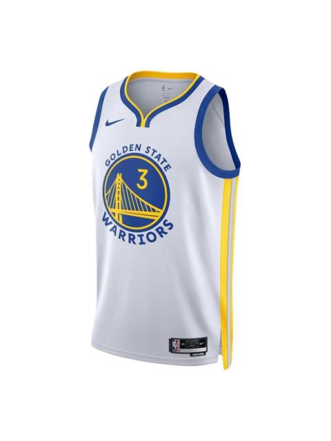 Nike x NBA Golden State Warriors Jordan Poole Jerseys 'White' DN2077-103
