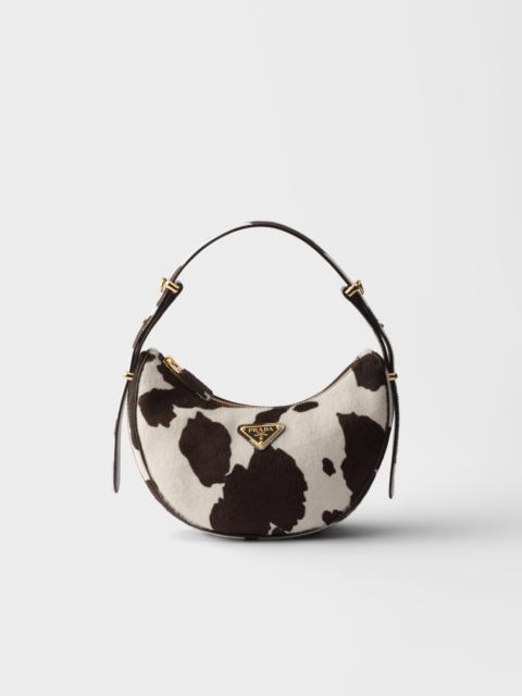 Prada Arqué printed leather mini shoulder bag