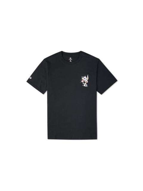 Converse x Bugs Bunny Graphic T-Shirt 'Black' 10021413-A02