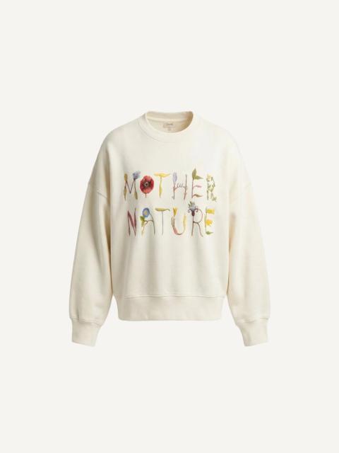 MOTHER NATURE SWEATSHIRT | IVORY