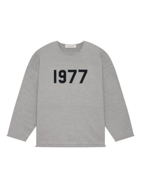 Fear of God Essentials SS22 Raw edge Top 1977 'Dark Oatmeal' FOG-SS22-086