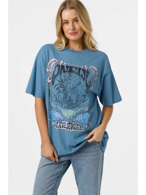 Wave Rider Oversized Tee