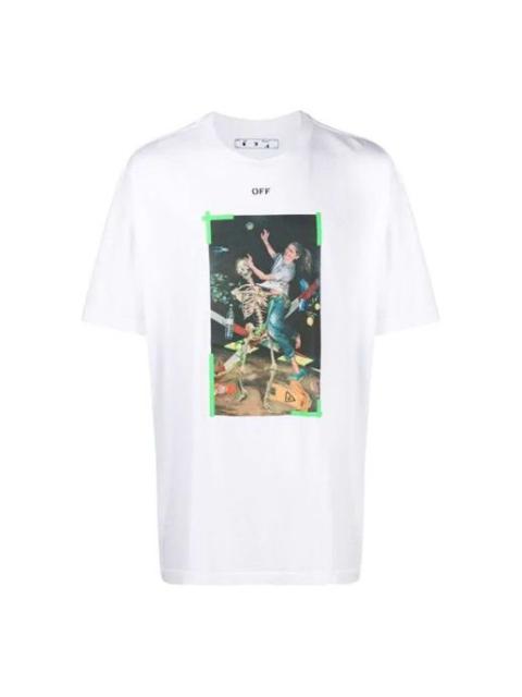 Off-White Pascal Painting Short Sleeve Oversize OMAA038F20FAB0150155