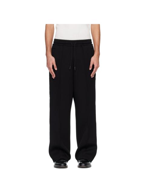 Black D2 Tape Jersey Sweatpants