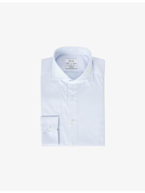 Storm Reg Long-Sleev Cotton-Twill Shirt