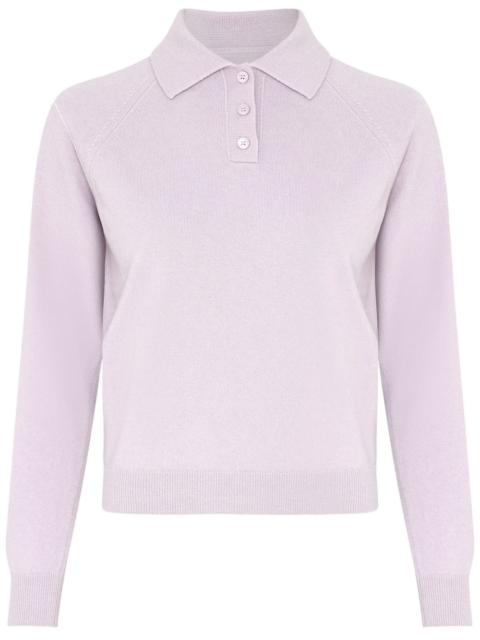 wool polo top