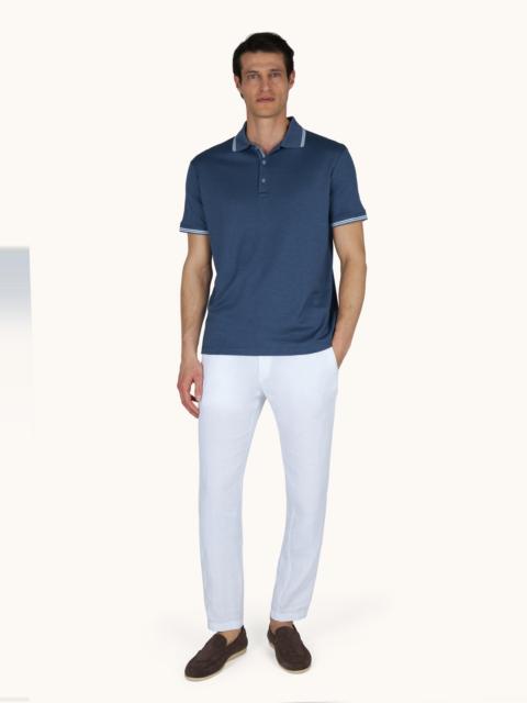 X-SOFT POLO SHIRT IN COTTON INTERLOCK