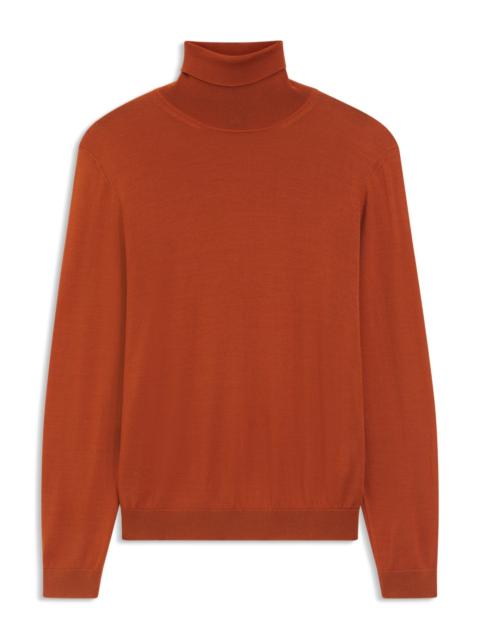 MERINO-WOOL ROLLNECK SWEATER IN A SLIM FIT
