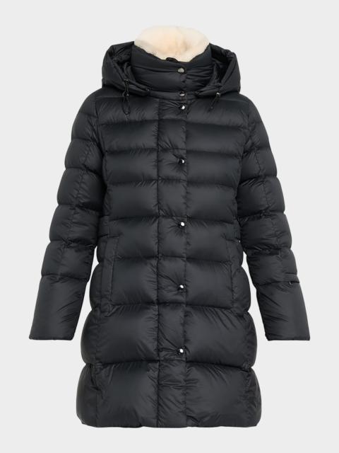 Nicci Down Coat with Detachable Collar & Hood