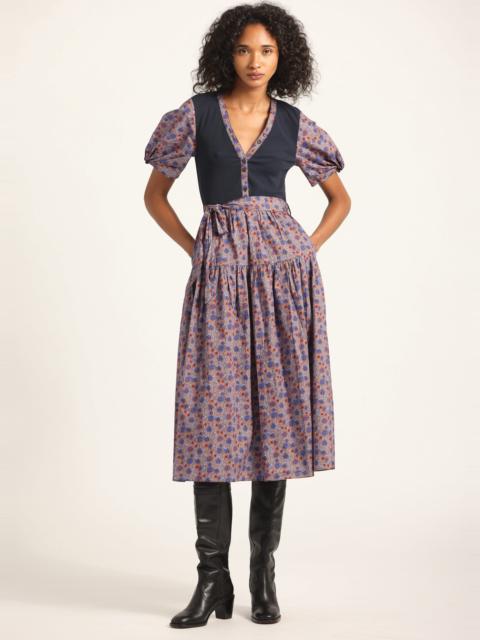 NATALIA MIXED MEDIA DRESS