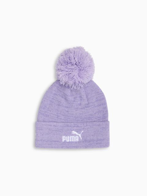 Ribbed Pom Pom Beanie