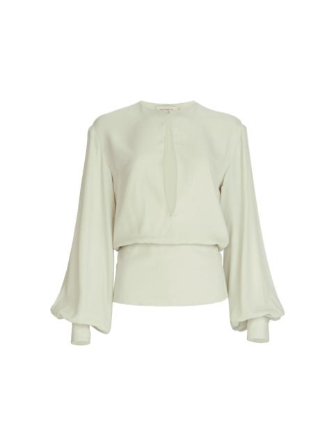 Covilha Silk Top off-white