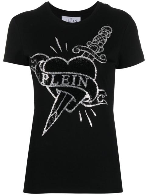 logo-embellishment T-shirt