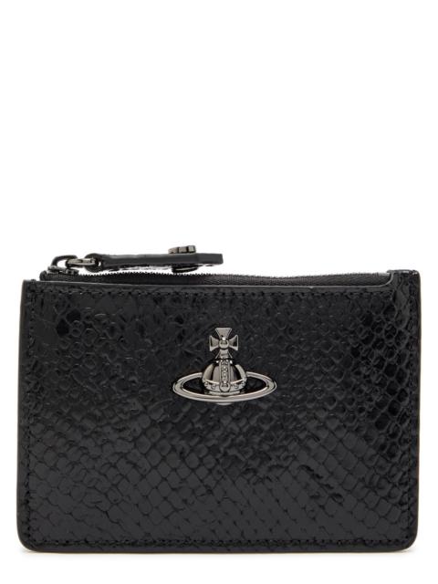 Vivienne Westwood Snake-effect Leather Card Holder