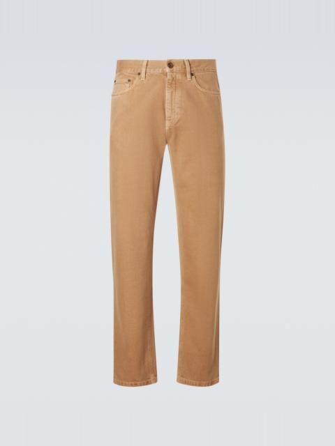 Roccia cotton straight pants