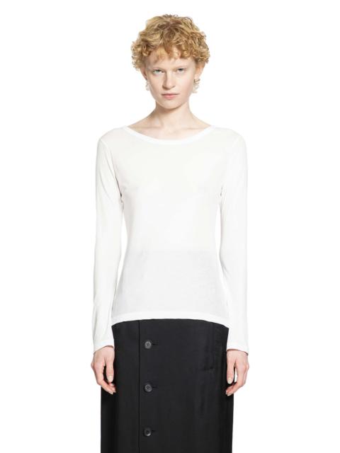 Yohji Yamamoto Woman Black T-shirts & Tank Tops